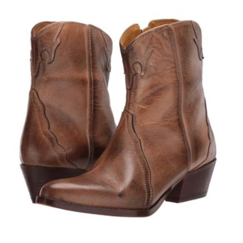 Free People Women's Brown New Frontier Western Boot